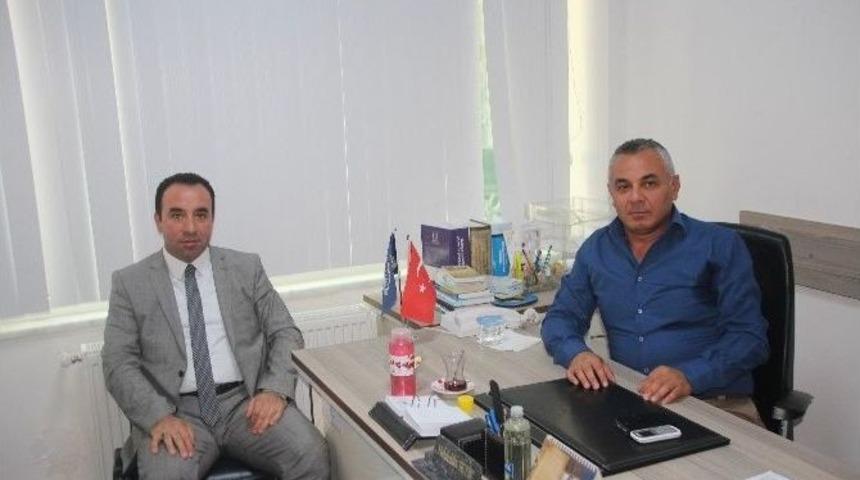 İl M&uuml;d&uuml;r&uuml; Aslan Yıldız, Spor Kul&uuml;b&uuml; Ziyaretlerine Devam Ediyor