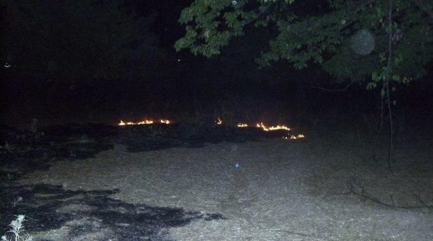 Bah&ccedil;e Yangını Paniğe Neden Oldu