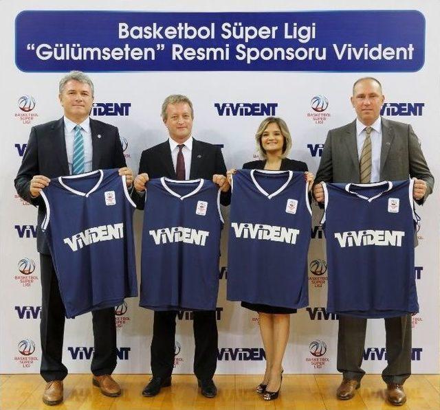 Vivident Basketbol Süper Ligi’nin “gülümseten Resmi Sponsoru” Oldu