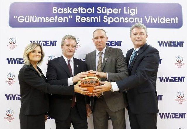 Vivident Basketbol Süper Ligi’nin “gülümseten Resmi Sponsoru” Oldu