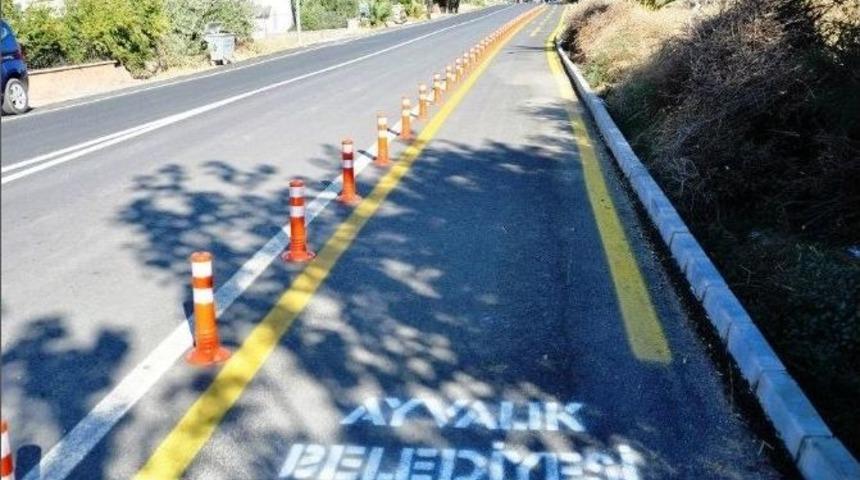 Cunda Adasına Bisiklet Yolu