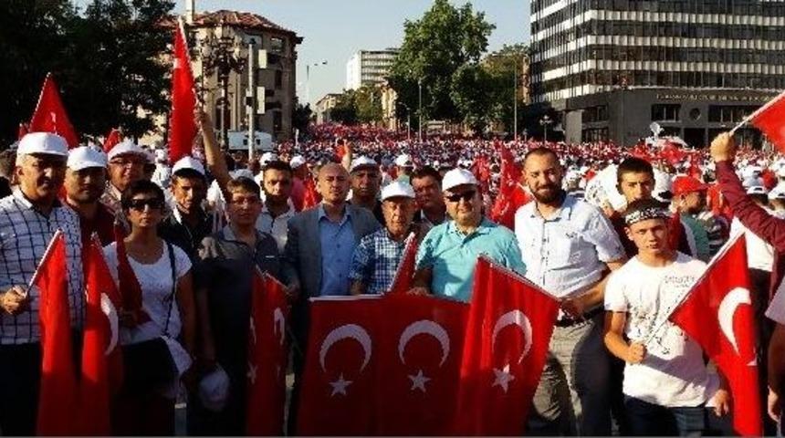 Ayto &ldquo;ter&ouml;re Hayır, Kardeşliğe Evet&rdquo; İ&ccedil;in Y&uuml;r&uuml;d&uuml;