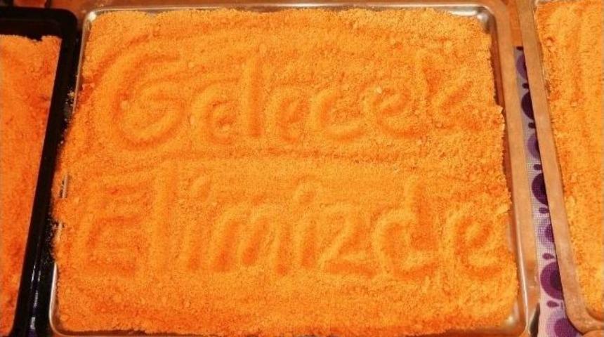 &Ouml;demiş Anaokulu Kışlık Yiyeceklerini Kendisi Hazırladı