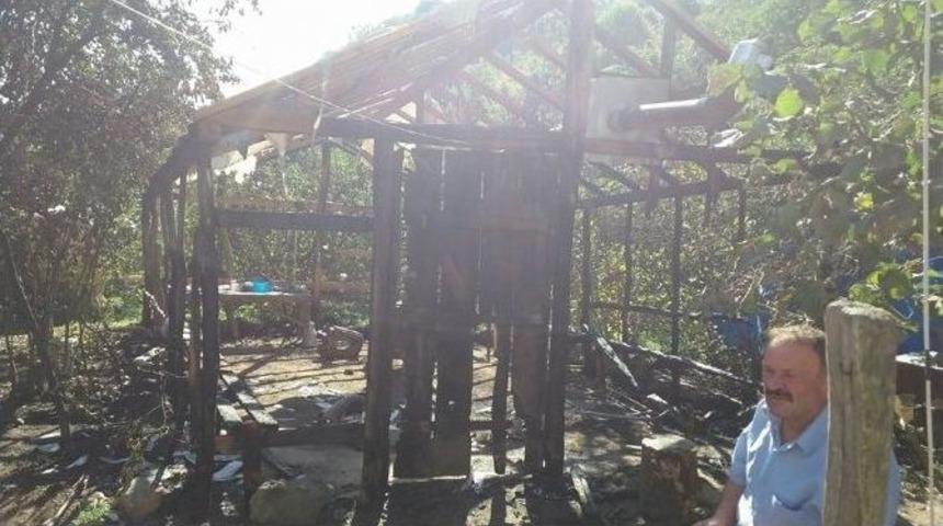 Altın Madeni Direniş &Ccedil;adırı Yakıldı