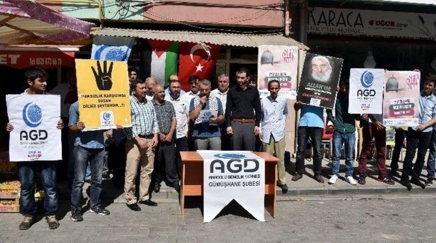 G&uuml;m&uuml;şhane&rsquo;den İsrail&rsquo;e Kınama