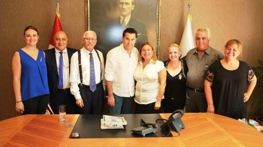 Lionslardan Başkan Kocadon&rsquo;a Ziyaret