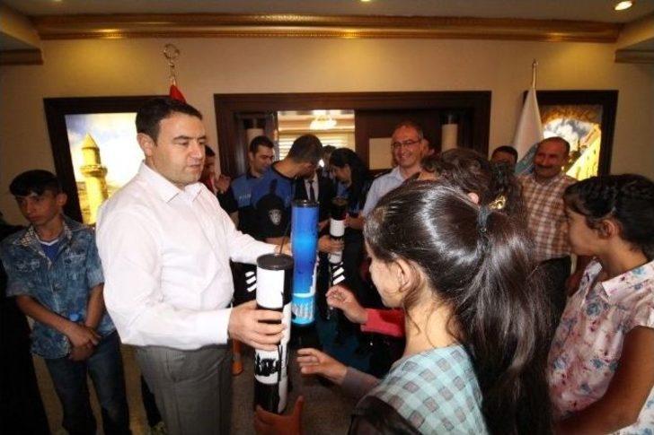 Vali Işın Öğrencileri Kabul Etti G1