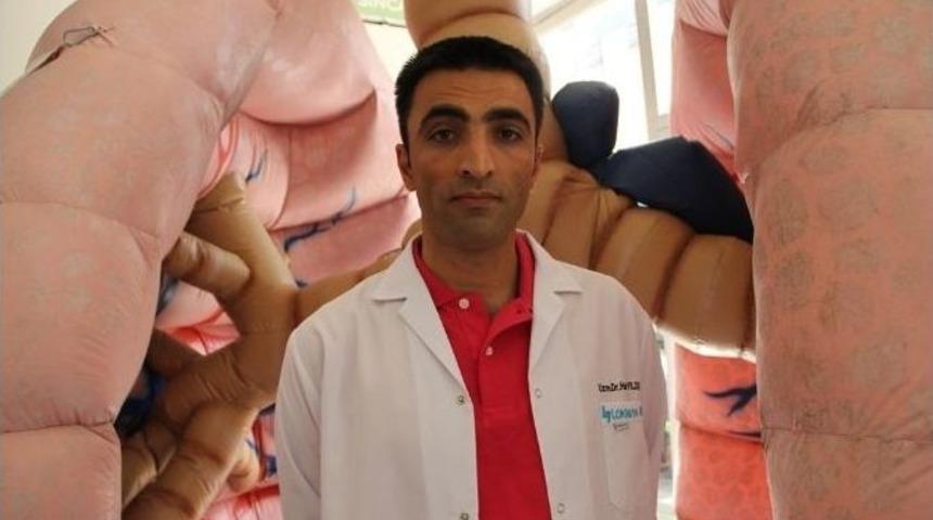 &Ouml;zel Lokman Hekim Van Hastanesi&rsquo;nde Dev Ciğer Maketi Kuruldu