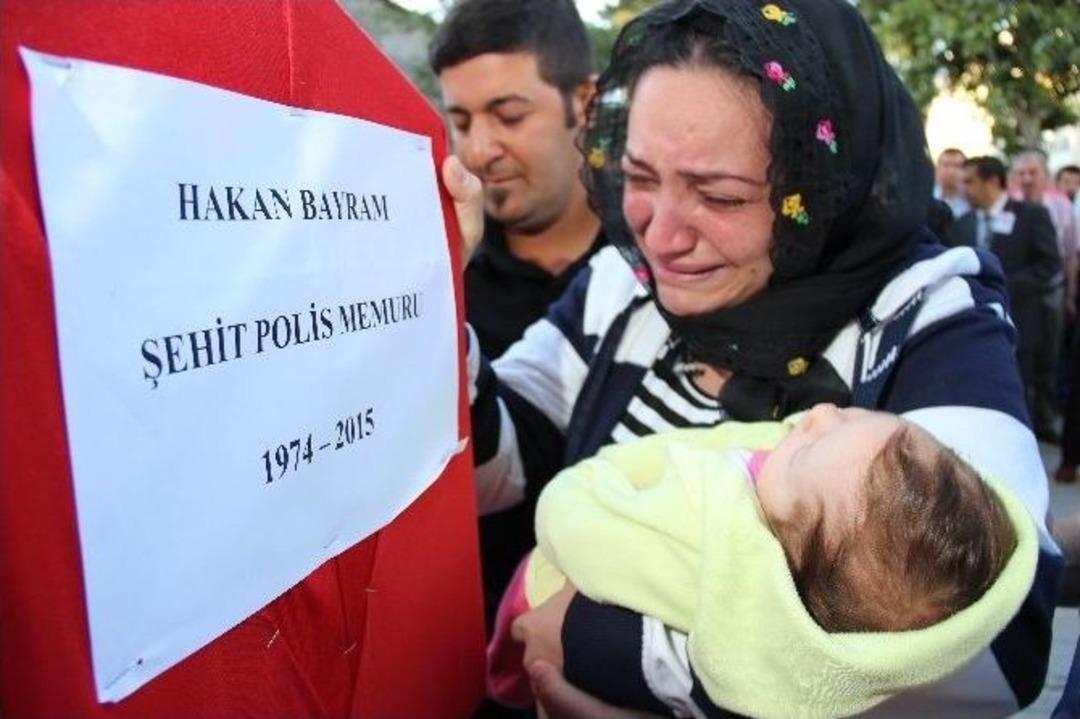 Şehit Polis Kayseri&rsquo;de Son Yolculuğuna Uğurlandı