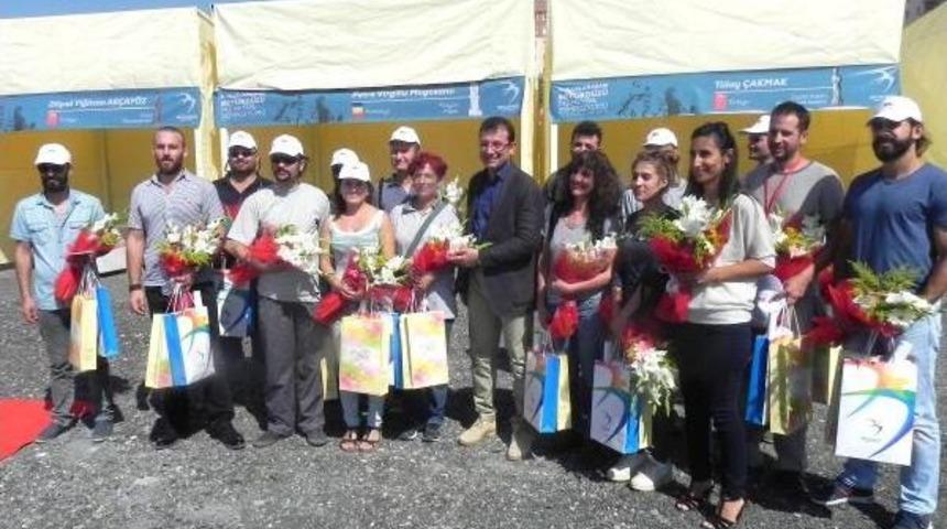 7 Tonluk Kalıptan 1 Ayda &lsquo;Barış G&uuml;vercini&rsquo; Heykel Şeklinde Bank Yapacak