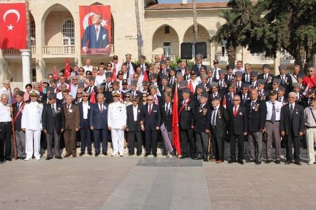 Mersin&rsquo;de Gaziler G&uuml;n&uuml; T&ouml;renle Kutlandı