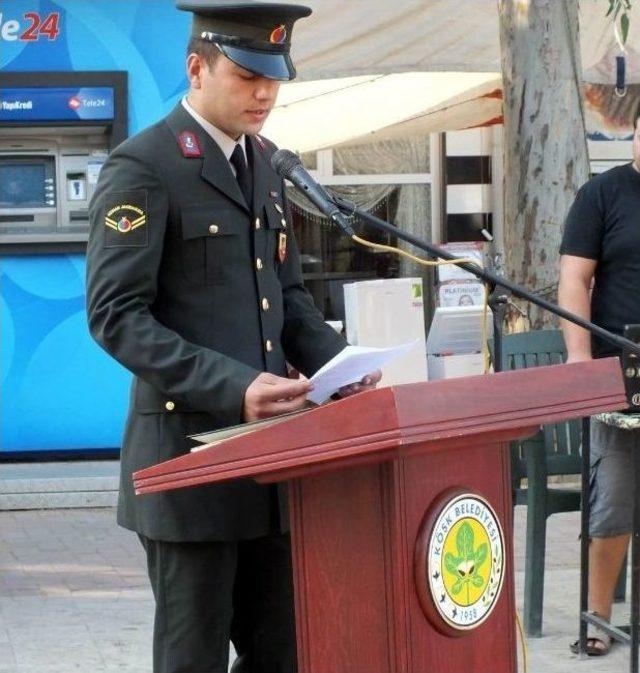 Gaziler G&uuml;n&uuml; K&ouml;şk&rsquo;te Kutlandı 1