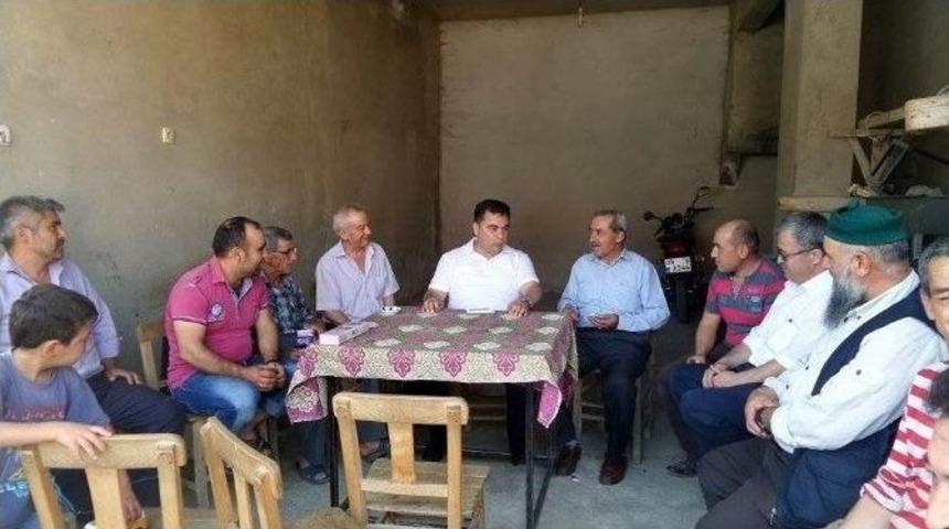 Rıfat Kadri Kılın&ccedil;, K&ouml;şk&rsquo;te Mahalle Ziyaretlerine Devam Ediyor