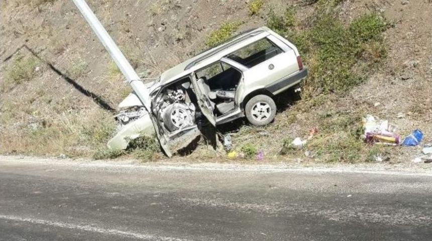 Kurban Bayramı Tatili İ&ccedil;in Kastamonu&rsquo;ya Gelen Aile, Kaza Yaptı