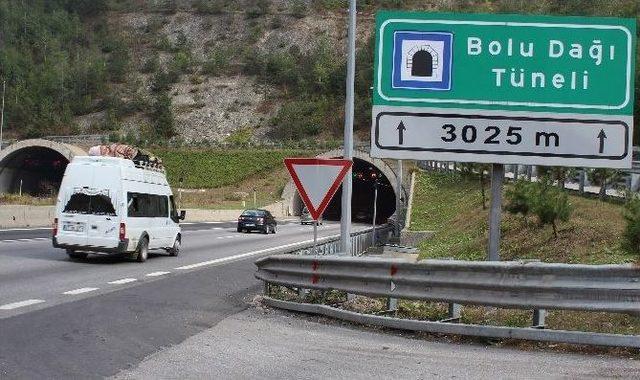 Bolu Dağı’nda Bayram Trafiği Başladı