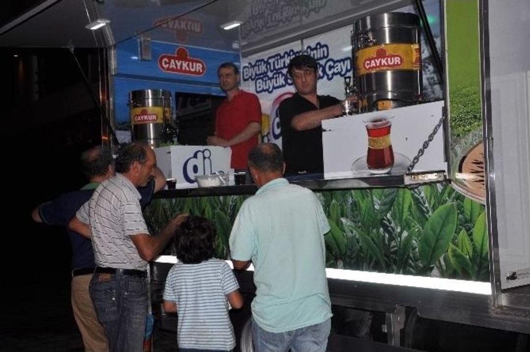 Giresun Emniyetinden Bayram &Ouml;ncesi Gurbet&ccedil;ilere&ldquo;mola Ver, Hayatta Kal&rdquo; Uygulaması