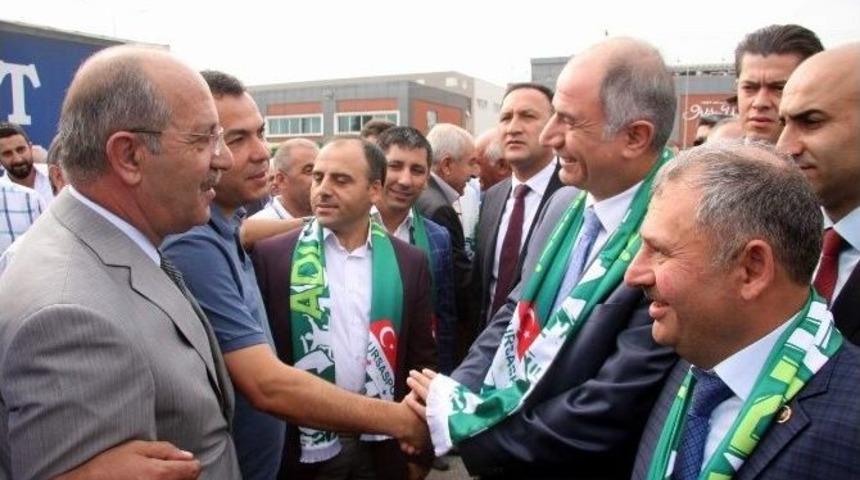 Efkan Ala&rsquo;ya Bursa&rsquo;da Coşkulu Karşılama