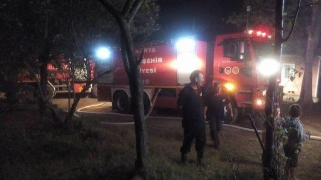 Sakarya’da Samanlık Yangını