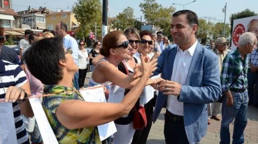 Tuzla Sahilinde "dolgu" Eylemi