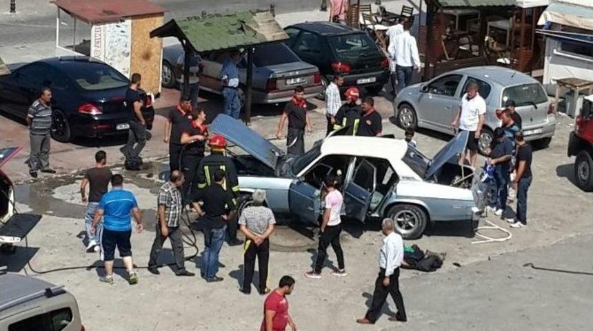 &Ccedil;anakkale&rsquo;de Otoparkta Bulunan Ara&ccedil; Alev Aldı