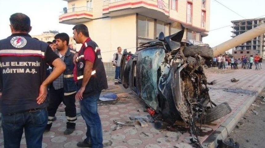 Batman&rsquo;da Trafik Kazası: 4 Yaralı