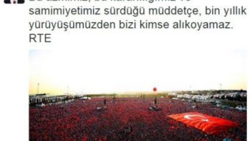 Cumhurbaşkanı Erdoğan Twitter&rsquo;dan A&ccedil;ıklamada Bulundu