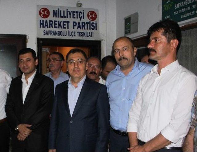 Mhp Adayları Safranbolu Teşkilatıyla Biraraya Geldi