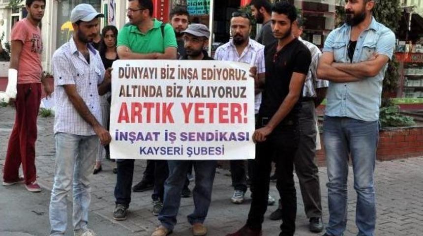 İş&ccedil;ilerden &lsquo;&Uuml;cret' Eylemi