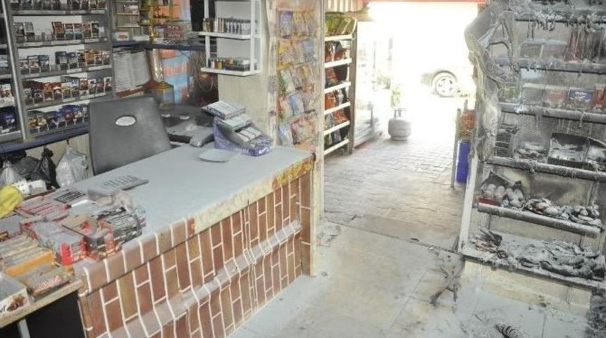 Markette Korkutan Yangın