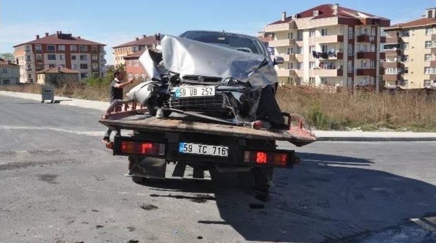 13 Yaşındaki S&uuml;r&uuml;c&uuml; Kaza Yaptı