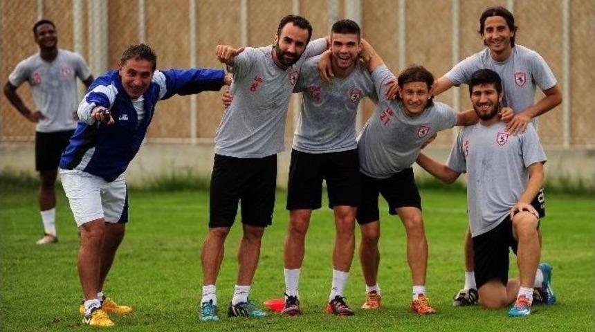 Samsunspor&rsquo;da Neşeli İdman