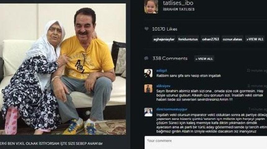 İbrahim Tatlıses Bağımsız Aday Oldu: Anneme Ahdım Var