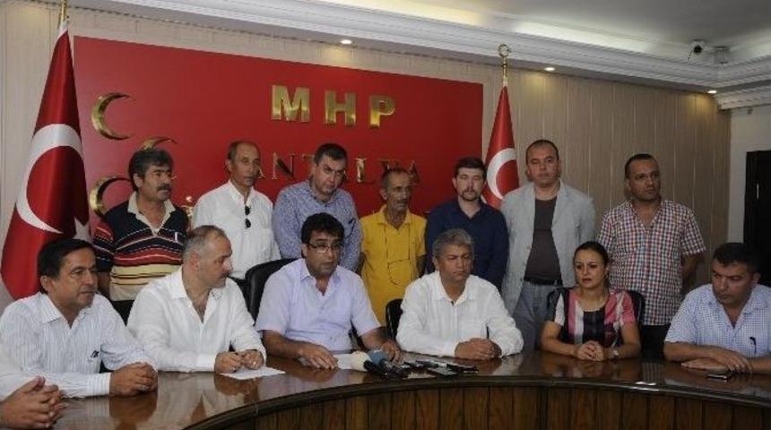 Mhp Antalya İl Teşkilatı M&uuml;ziksiz Se&ccedil;im Kampanyası Y&uuml;r&uuml;tecek