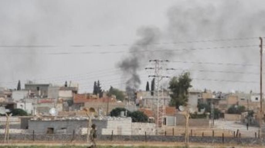 Suriye Sınırında B&uuml;y&uuml;k Patlama