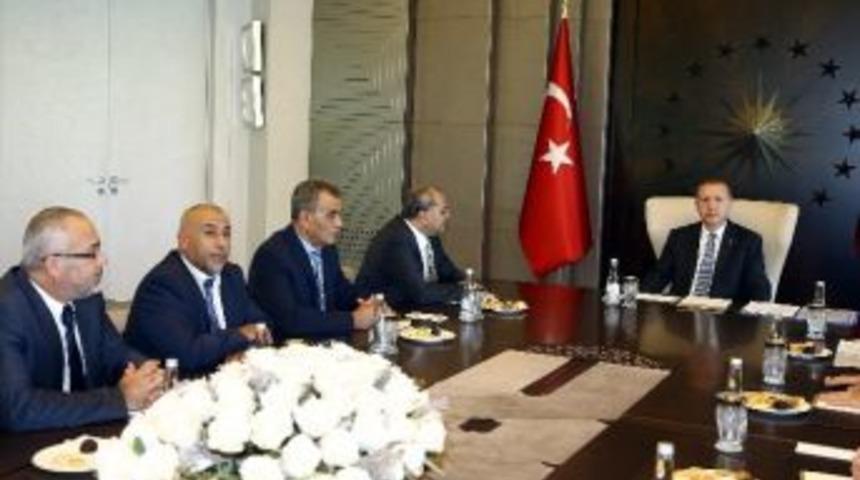 Cumhurbaşkanı Erdoğan, Knesset &Uuml;yesi Arap Milletvekillerini Kabul Etti