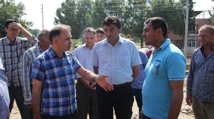 Sarıg&ouml;l'de Sağanak Sonrası Zarar Tespit Incelemesi