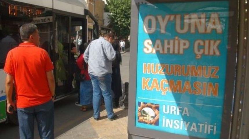 "oy&rsquo;una Sahip &Ccedil;ık Huzurumuz Ka&ccedil;masın" Afişi Dikkat &Ccedil;ekti
