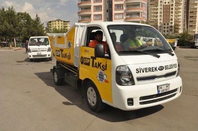 Siverek’te ’çöp Taksi’ Sayısı Arttırıldı