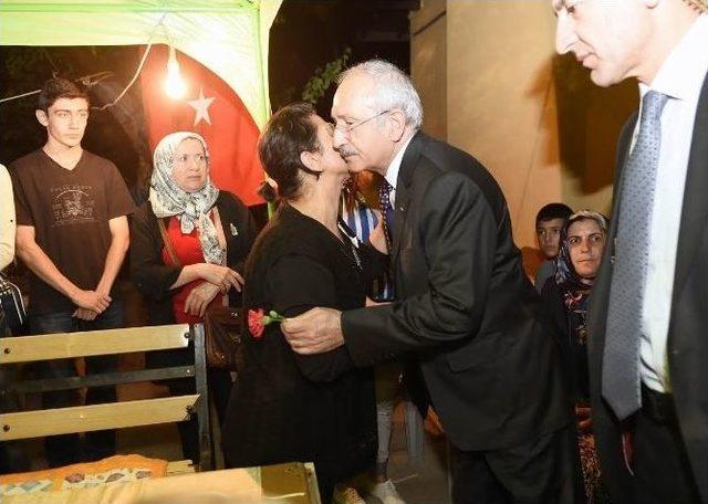 Kılıçdaroğlu’ndan Taziye Ziyareti