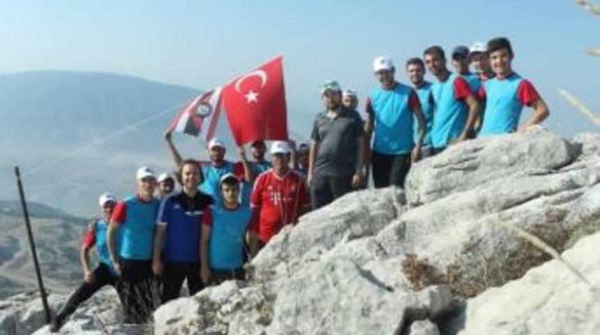 Soma’nın Zirvesine Türk Bayrağı