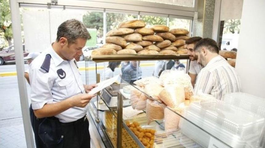 Zabıtadan Bayram &Ouml;ncesi Tatlı &Uuml;reticilerine Denetim