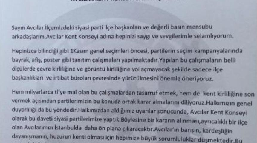 Avcılar'da Alınan Karar T&uuml;rkiye'ye &Ouml;rnek Oldu