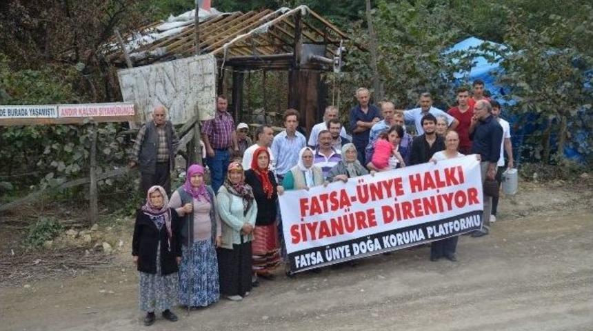 &Ccedil;evrecilerden Direniş &Ccedil;adırının Yakılmasına Tepki