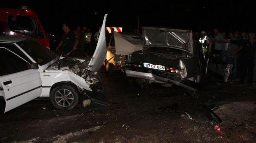 Zonguldak'ta Zincirleme Kaza: 8 Yaralı