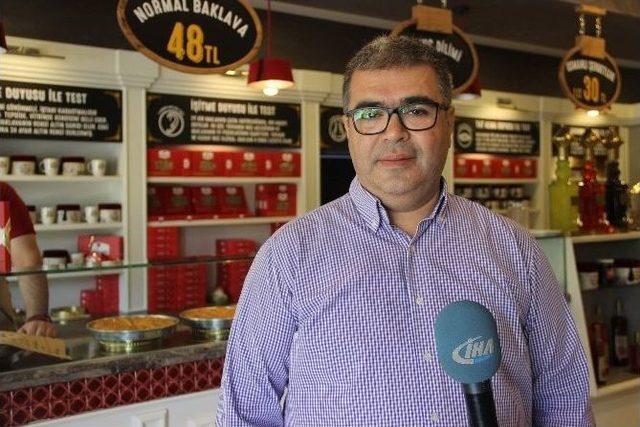 Gaziantep’te Kurban Bayramı Öncesi Baklava Mesaisi