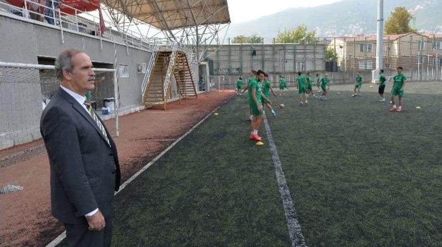 Bursa B&uuml;y&uuml;kşehir&rsquo;den Spora Destek S&uuml;r&uuml;yor