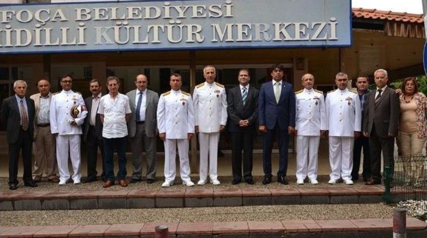 Fo&ccedil;a&rsquo;da Resmi Bayramlaşma Vatandaşlarla Yapıldı