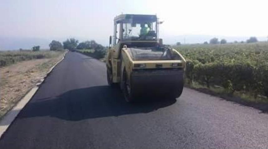 Turgutlu&rsquo;nun Yolları Asfalta Kavuşuyor