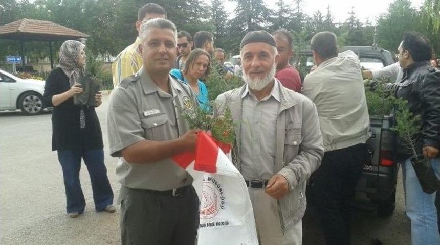 Eskişehir Ve Afyonkarahisar&rsquo;da 120 Bin Fidan Dağıtıldı