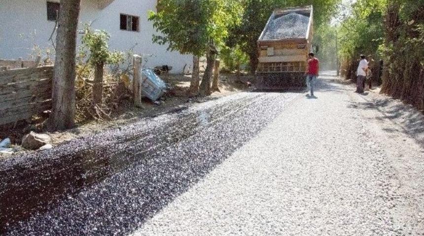 Kamala Ve Eski Etebek Yolu Asfaltlandı